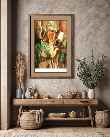 Picasso "Woman with a Fan" Lithograph