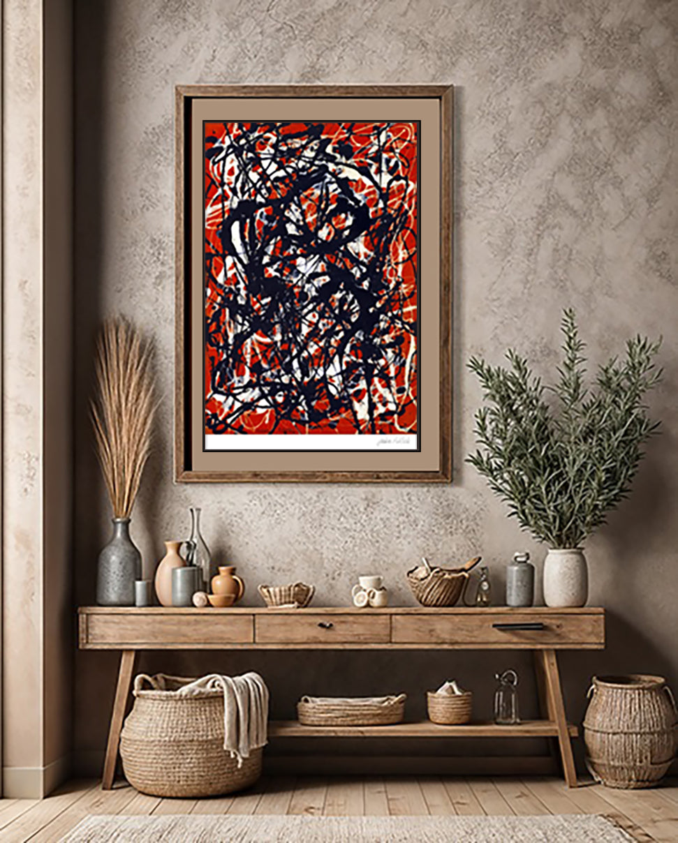 Jackson Pollock, "Free Form" Lithograph