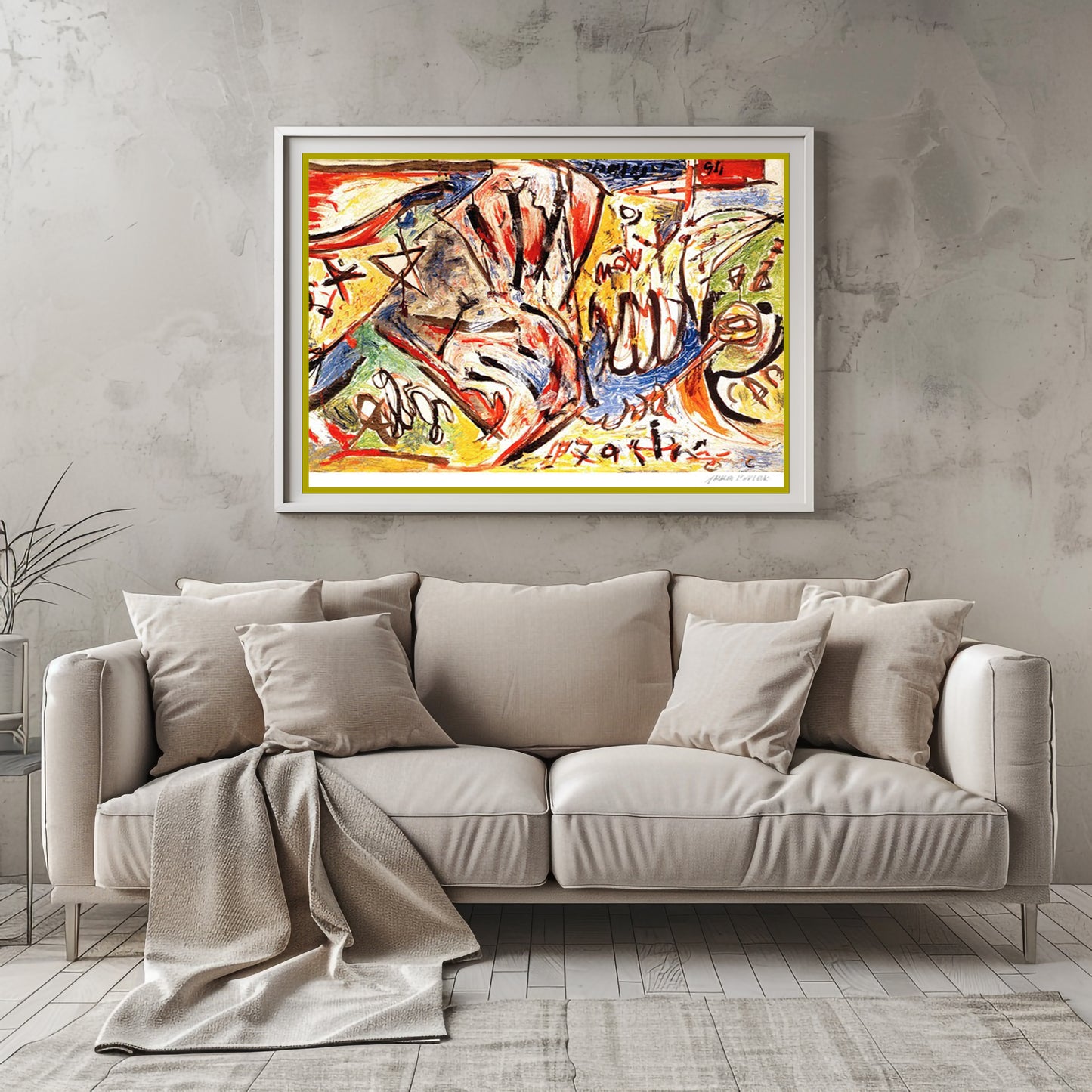 Jackson Pollock, The Water Bull Lithograph