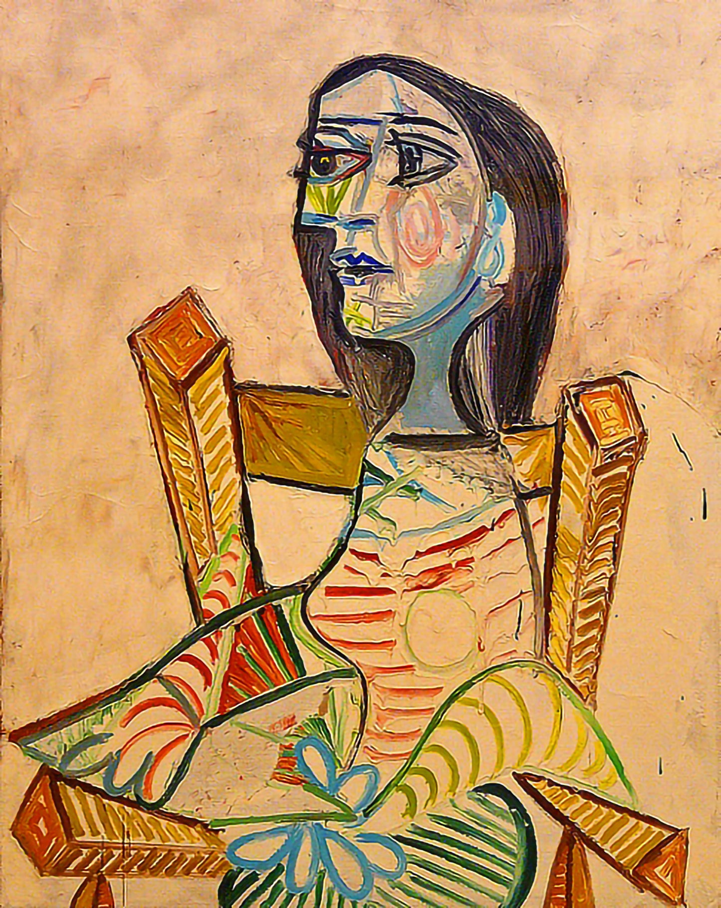Picasso "Portrait de Femme 1938" Lithograph