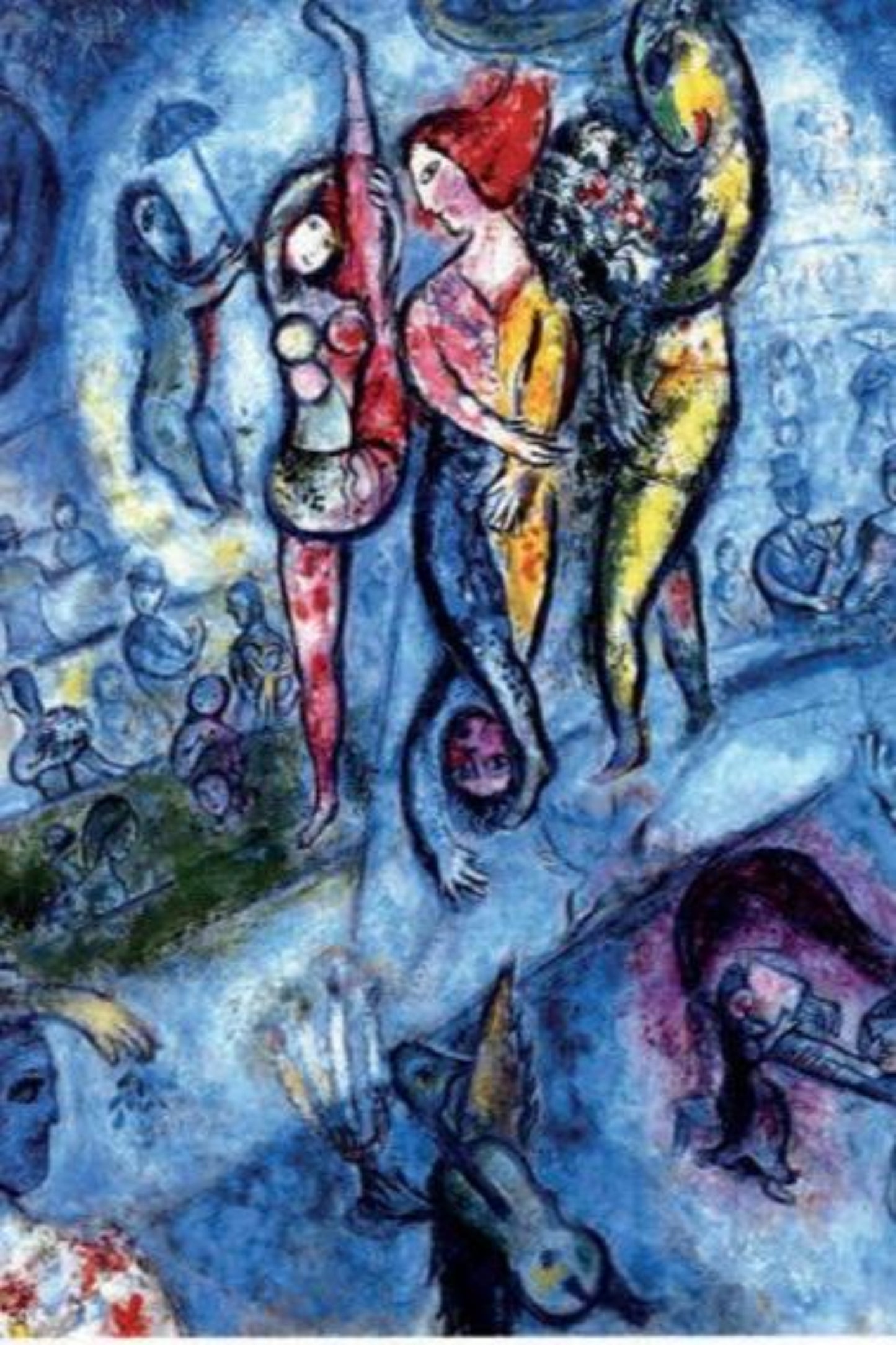 Chagall, "Circuse, 1969" Lithograph