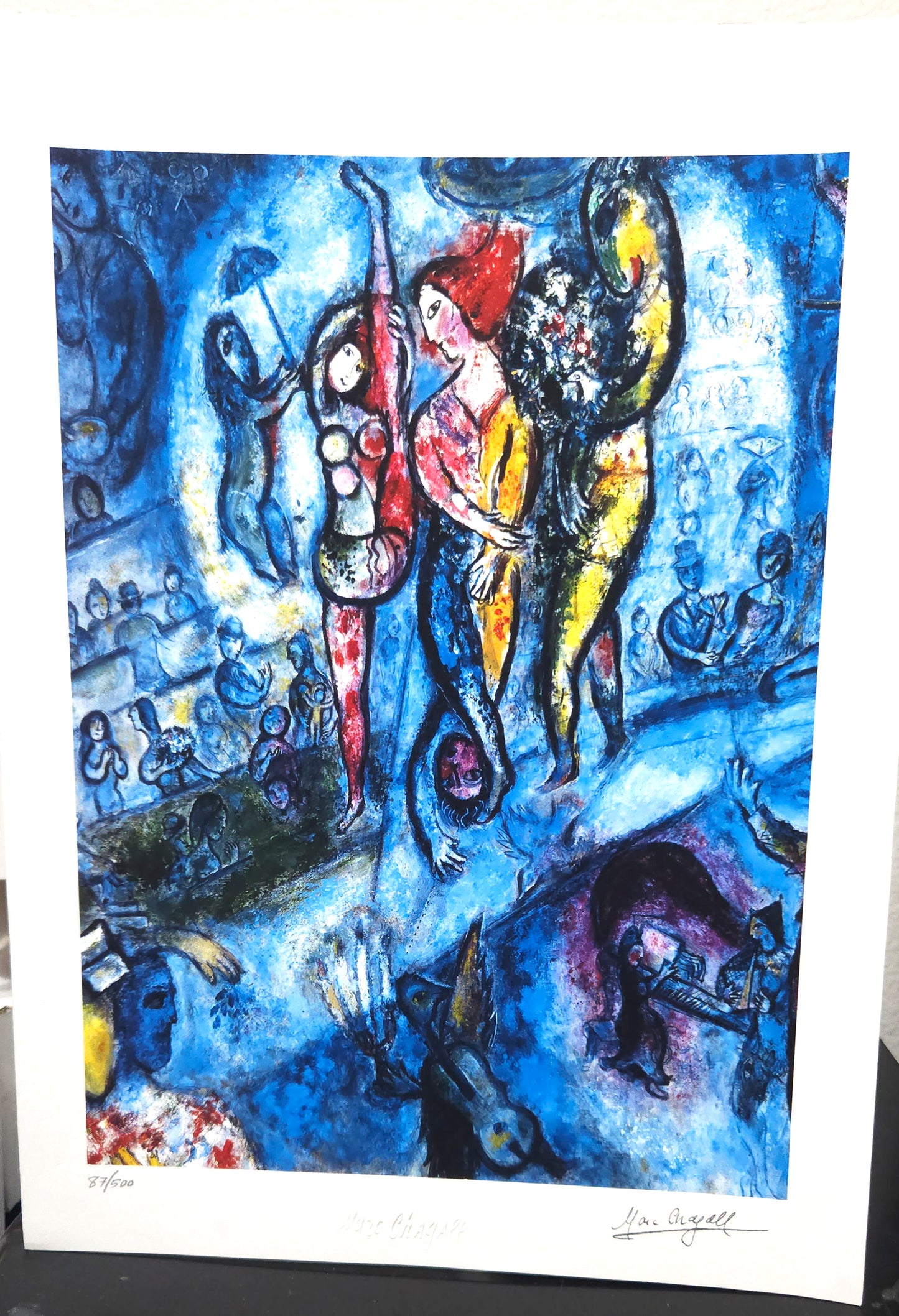 Chagall, "Circuse, 1969" Lithograph