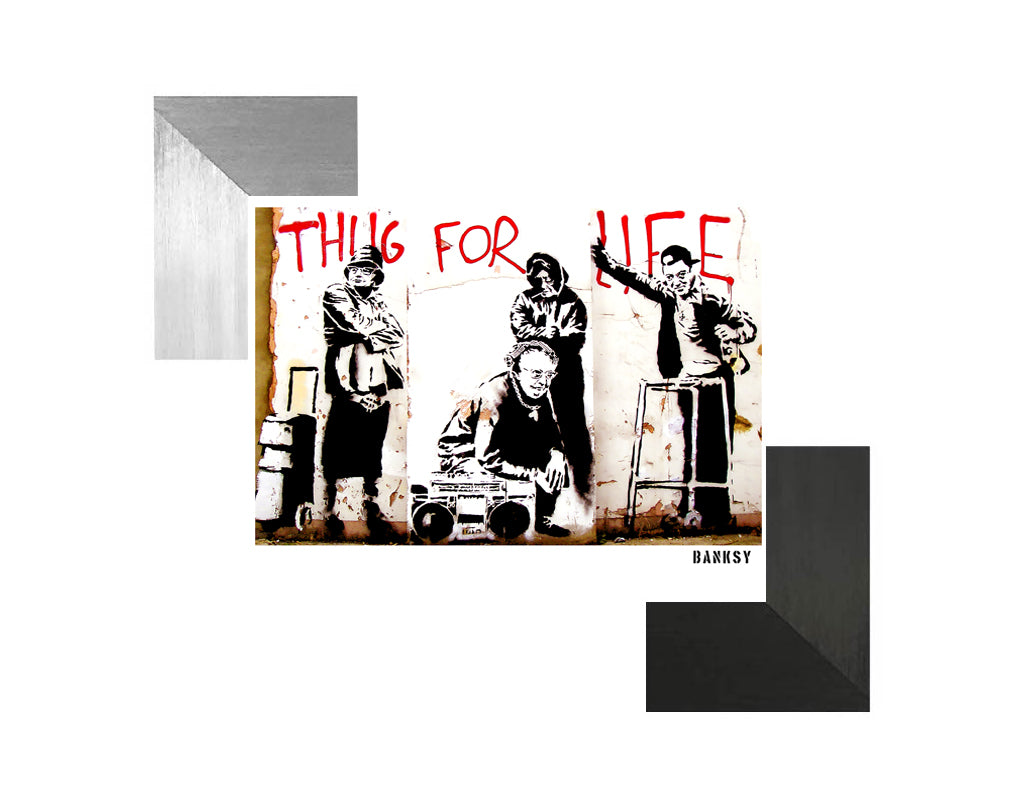 Banksy, "Thug For Life"