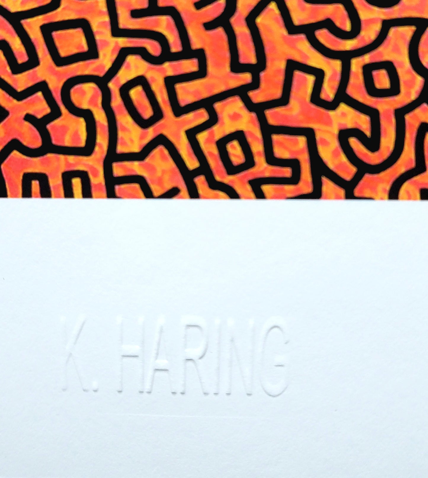 Keith Haring , "Brazil"