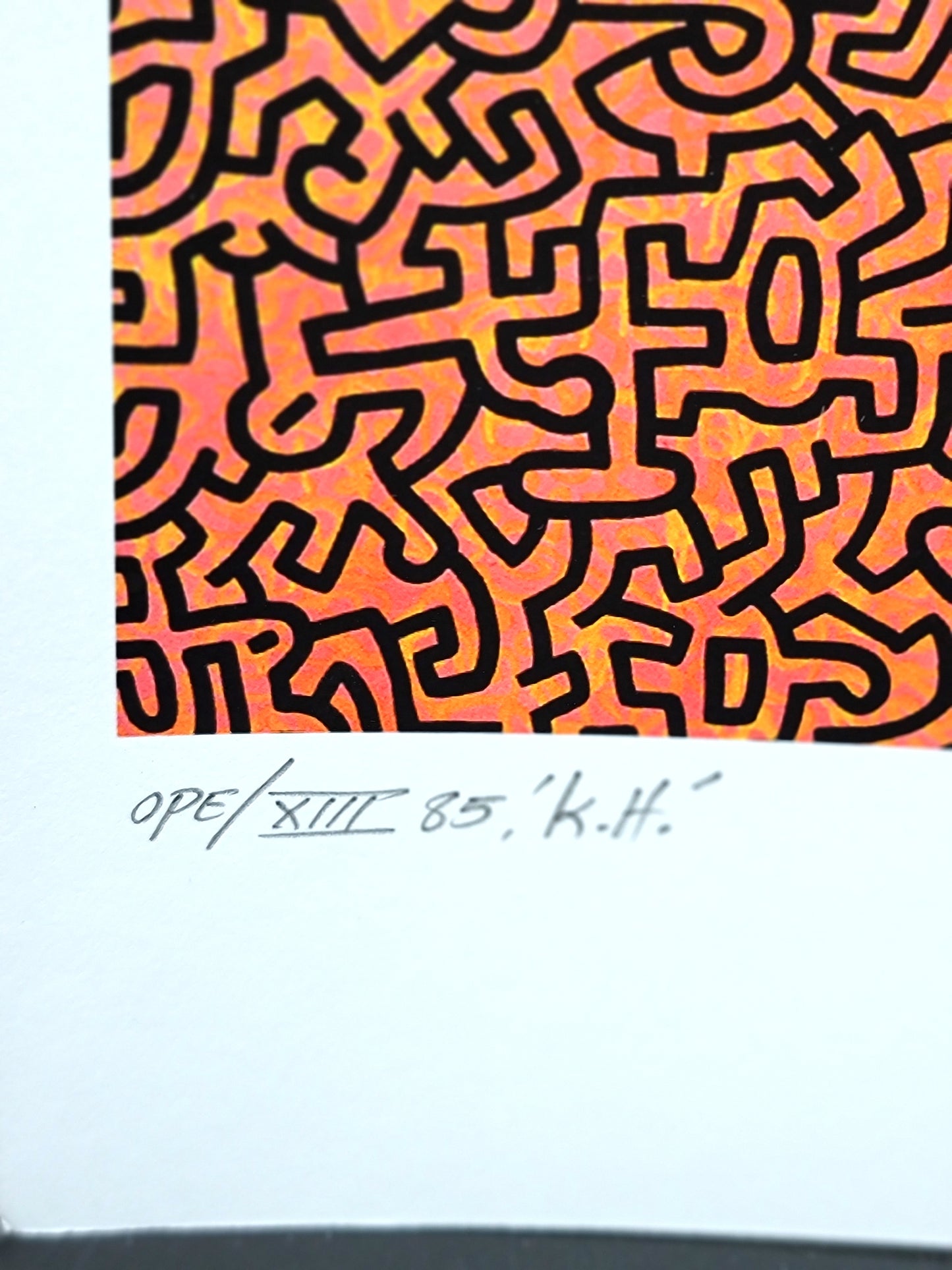 Keith Haring , "Brazil"