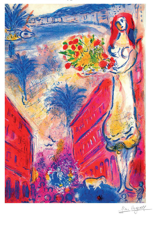 Chagall, "Avenue de la Victoire in Nice"