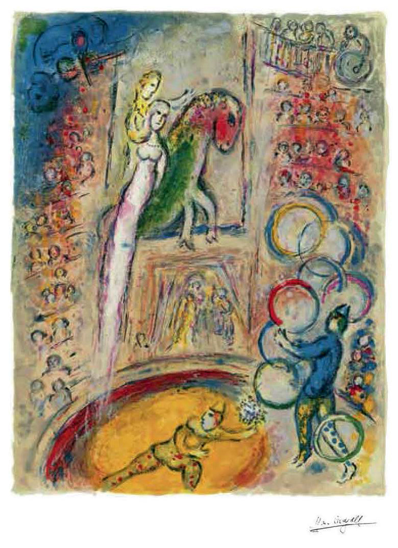 Chagall, "Circus IV"