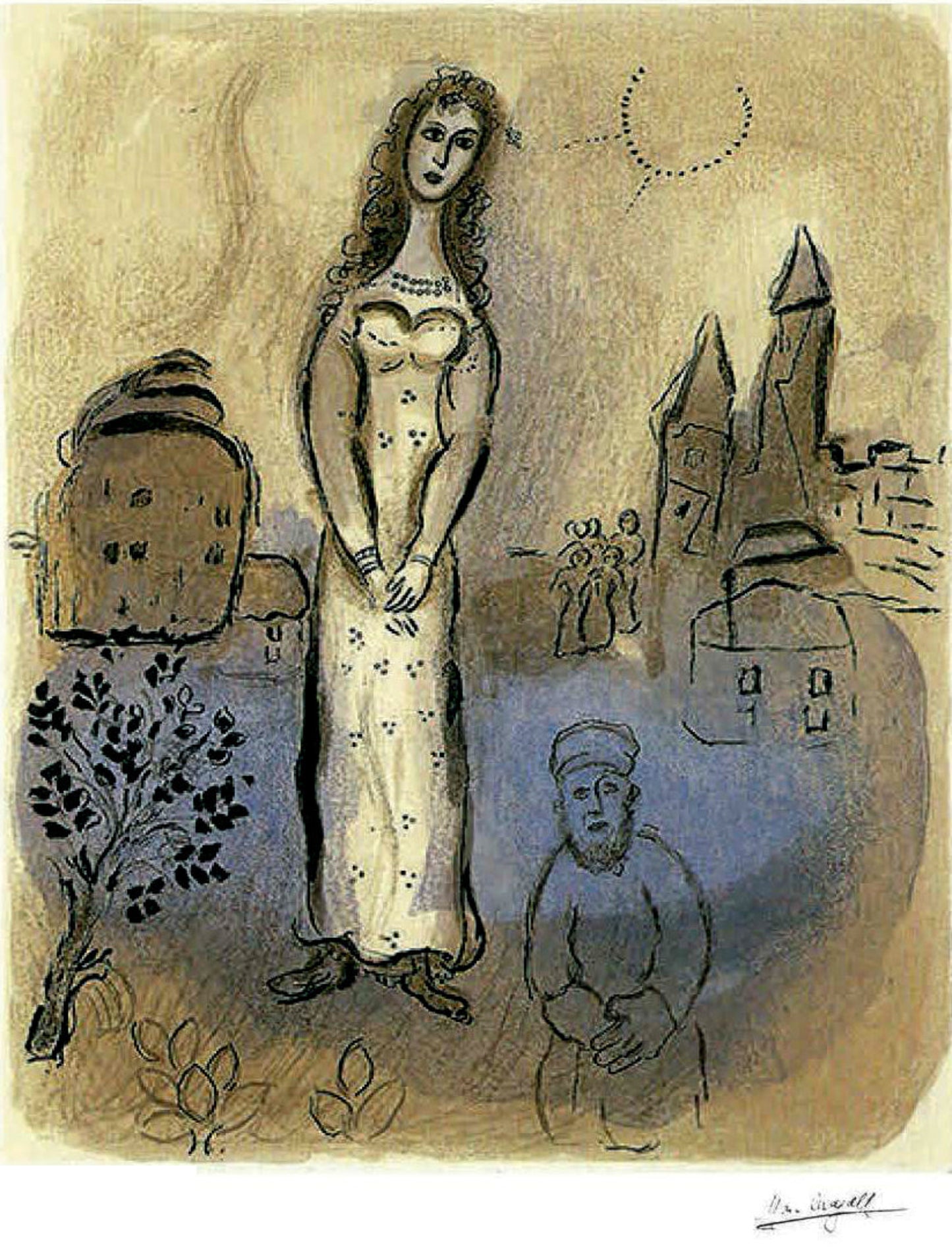 Chagall, "Esther"