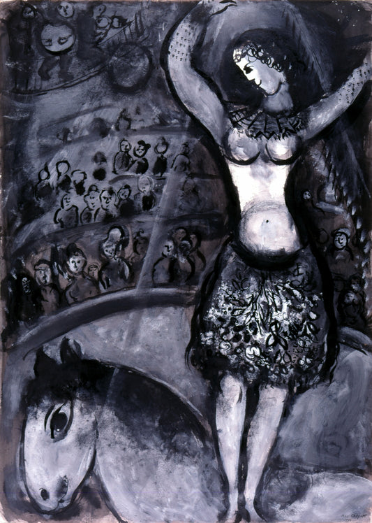 Chagall, "L'ecuyere 1955 "