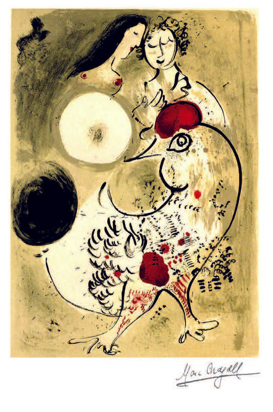 Chagall, "La Poule"