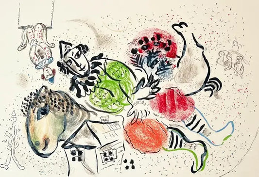 Chagall, "Le Cirque ambulant 1969"