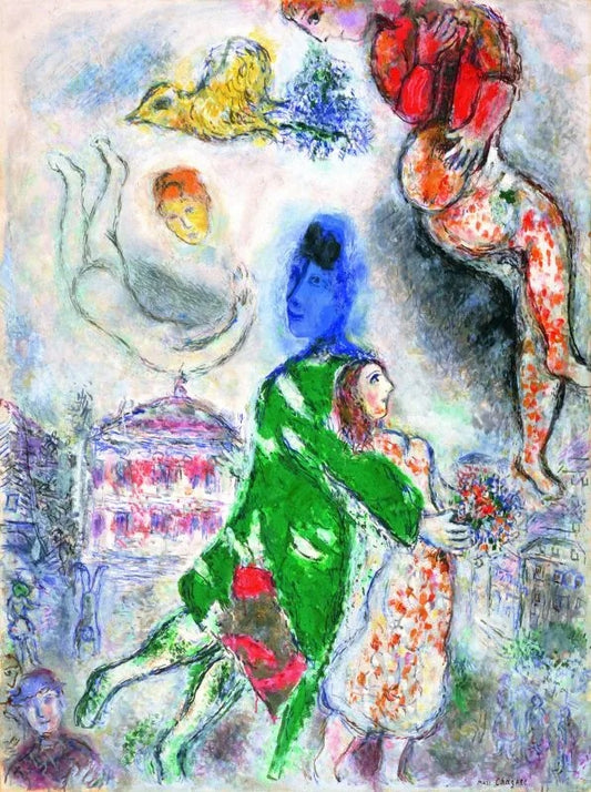 Chagall, "Personnages de l’Opera 1968-1971"