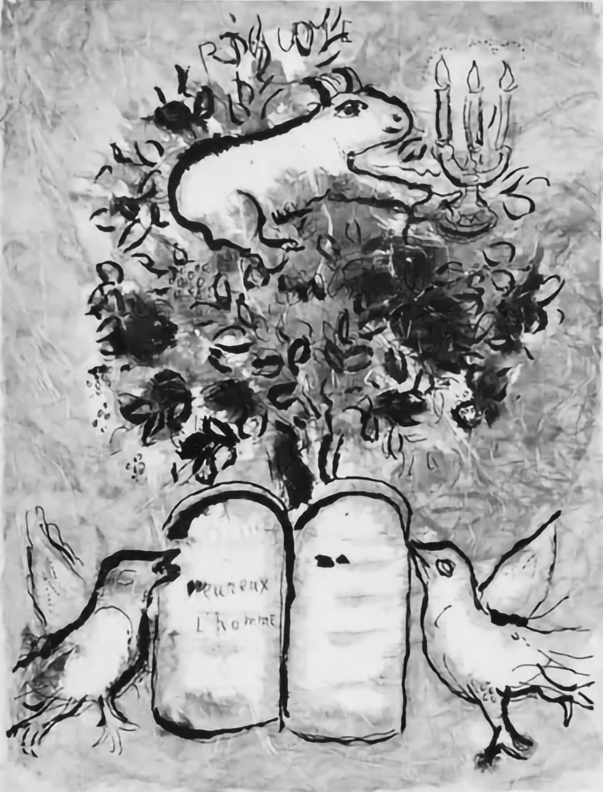 Chagall, "Psalm"