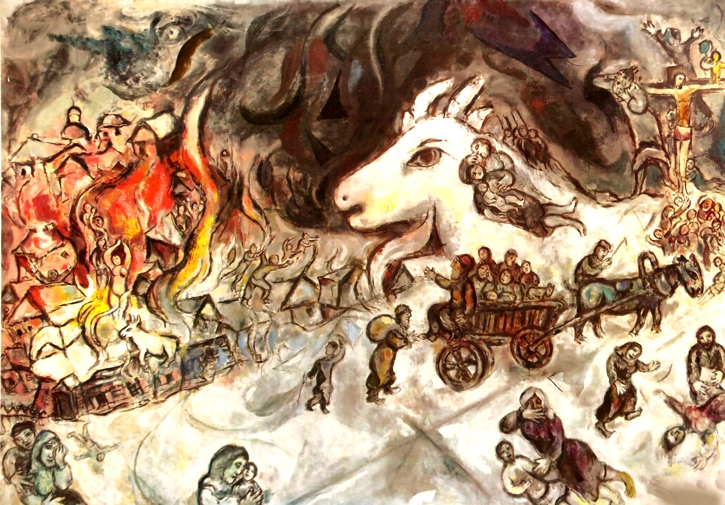 Chagall, "The War"