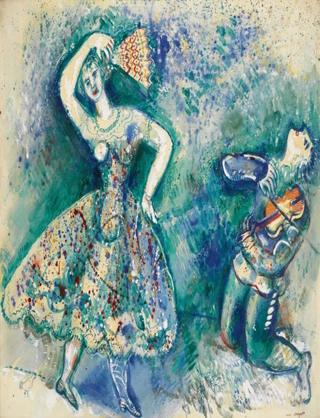 Chagall, "La Danse"