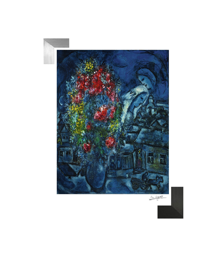 Chagall, "Le Village Bleu"