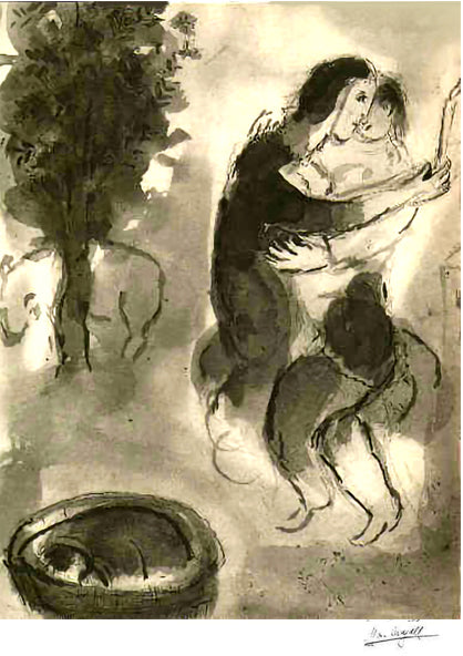 Chagall, "Perronnelle ou la femme avisee"