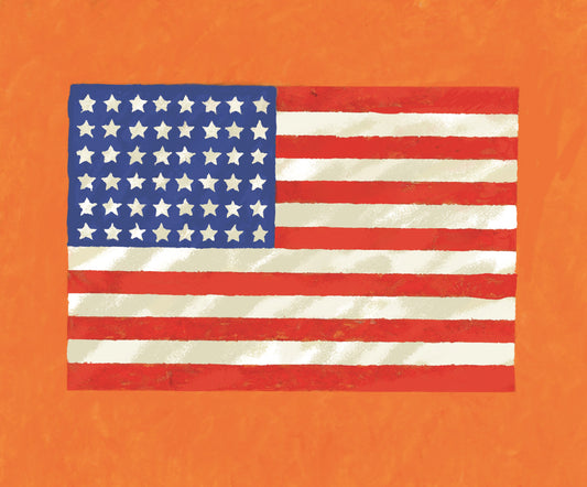 Jasper Jones , "Flag On Orange Field"