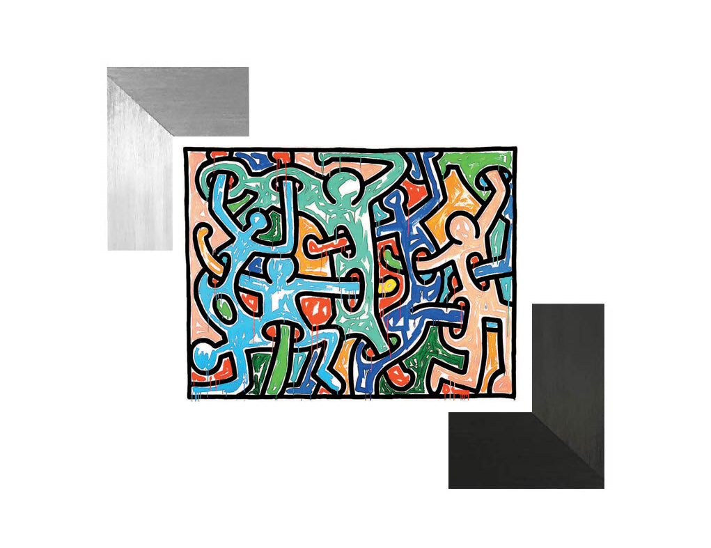 Keith Haring , "Untitled, 1988" (abstract)