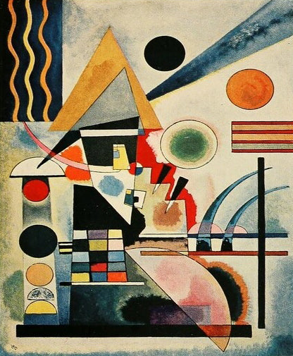 Wassily Kandinsky, "Swinging 1925"