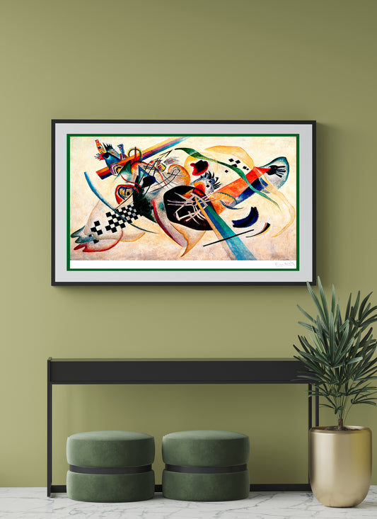 Wassily Kandinsky, "The language of Form and Color" Lithograph