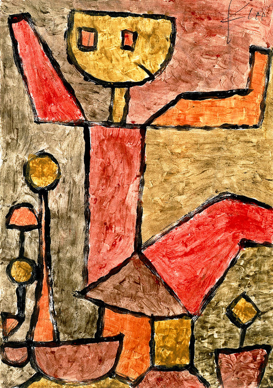 Paul Klee, "Boy with Toys"