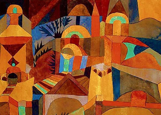 Paul Klee, "Temple Gardens"