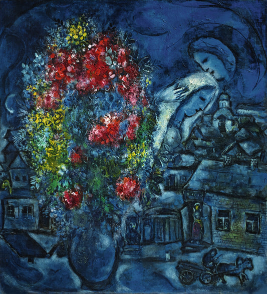 Chagall, "Le Village Bleu"