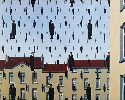 Rene Magritte, "Golconde"