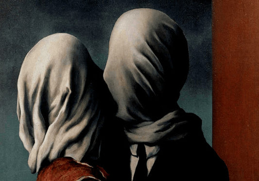 Rene Magritte, "The Lovers II"