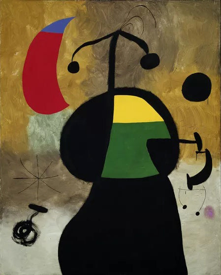 Joan Miro "Woman Before an Eclipse"