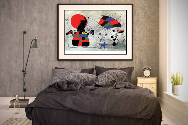 Joan Miro "Miro with Cat Added"