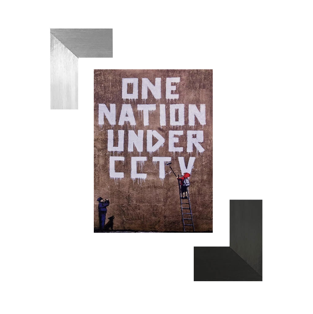 Banksy, "One Nation Under CCTV"