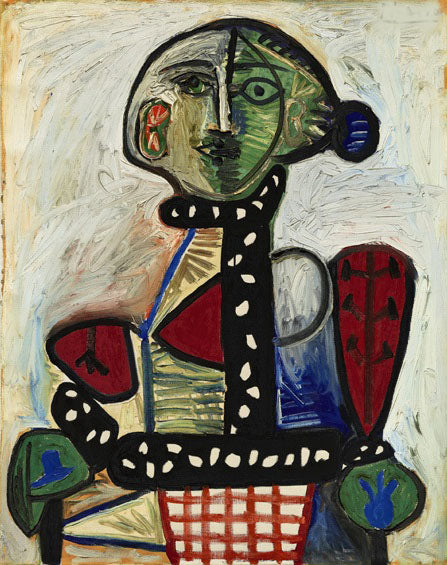 Picasso "Femme au Chignon Dans un Fauteuil "