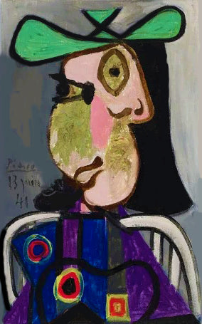 Picasso "Femme au chapeau 1941"