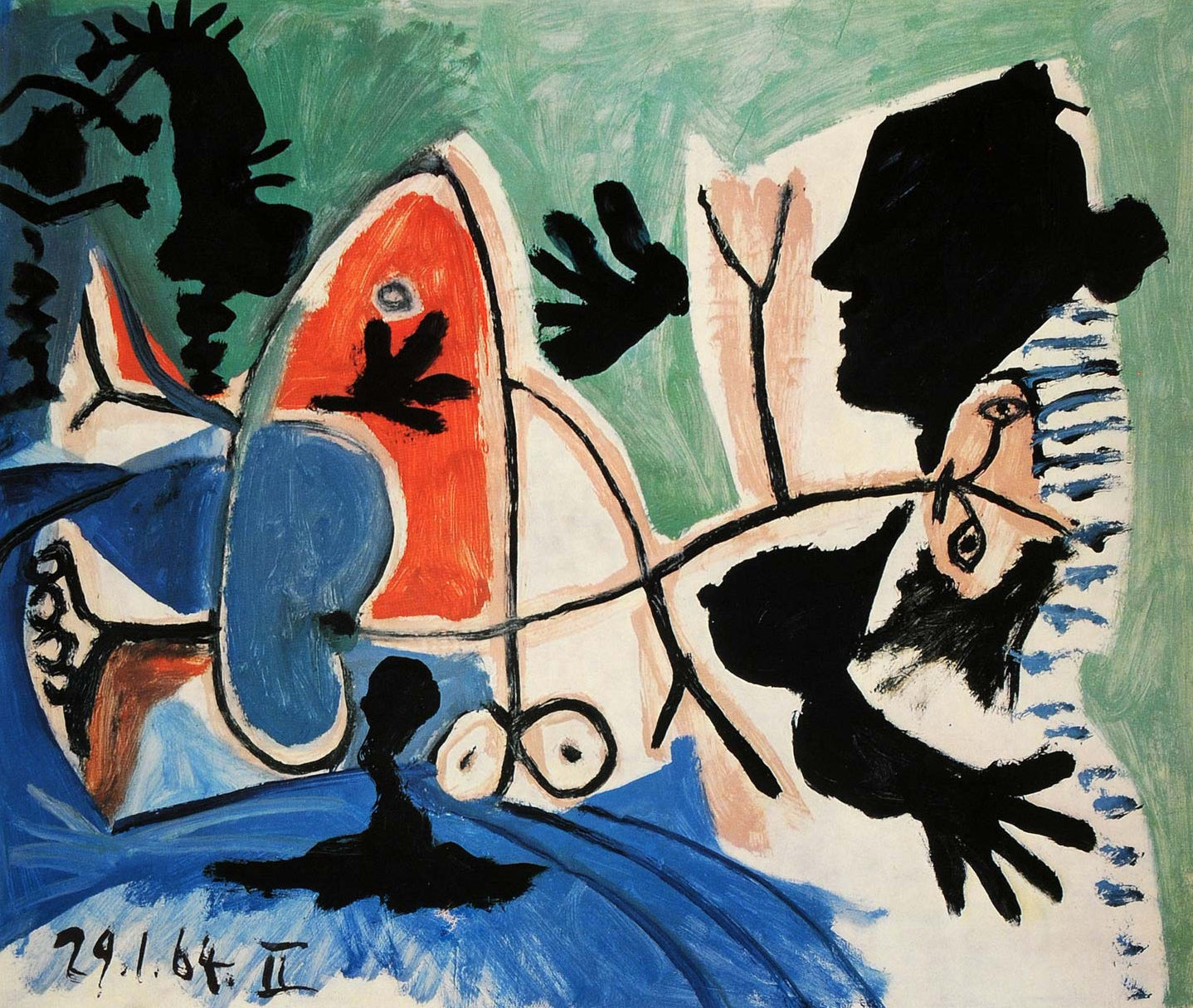 Picasso "Nude Green Blue Woman"