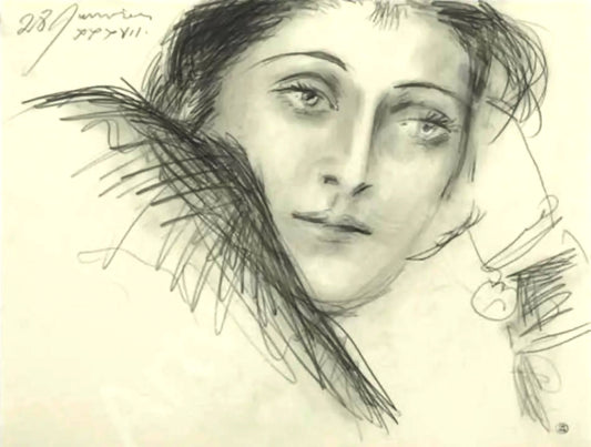 Picasso "Portrait de Dora Maar Pensive, 1937"