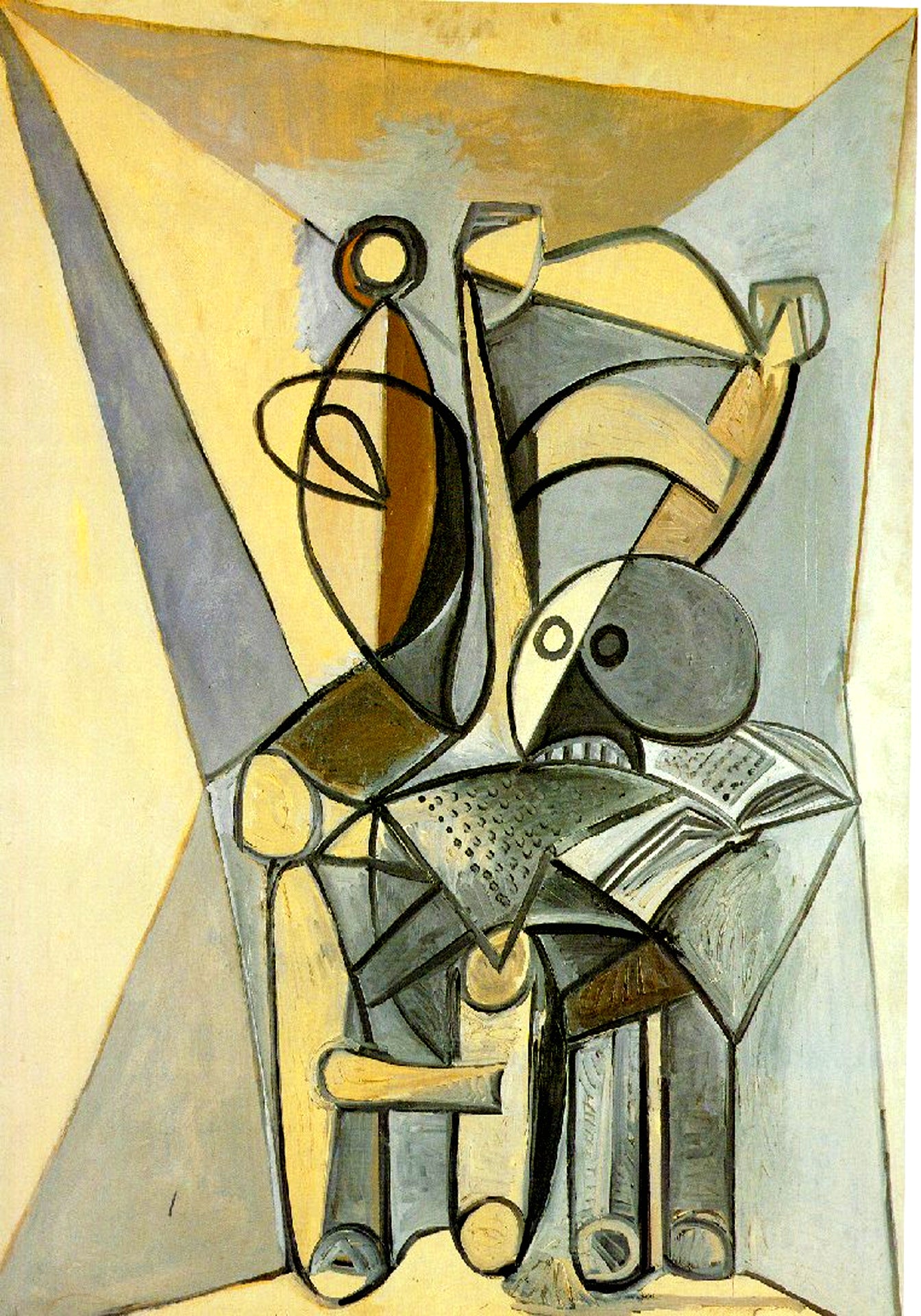 Picasso "Still Life with Skull on an Armchair" (Copy)