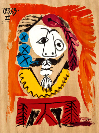 Picasso "Les Portraits Imaginaires 19.3.69.II"