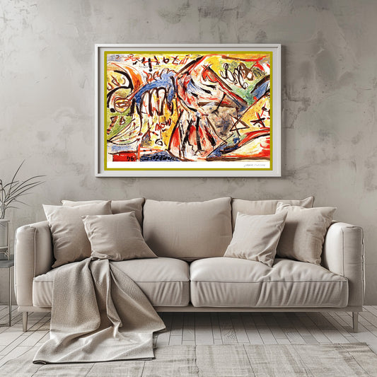 Jackson Pollock, The Water Bull, Lithograph