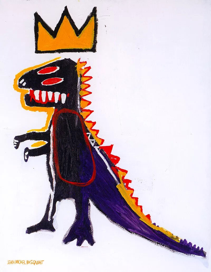 Jean-Michel Basquiat, "Pez Dispenser"