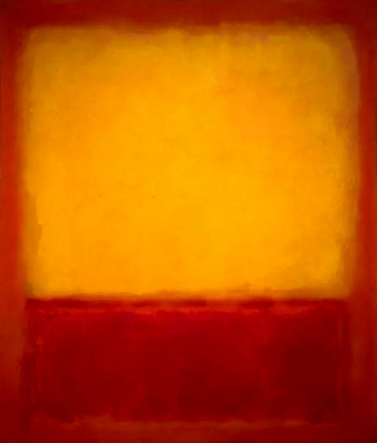 Mark Rothko, "Yellow over Purple 1956"