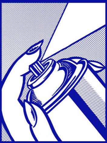 Roy Lichtenstein "Spray Can"