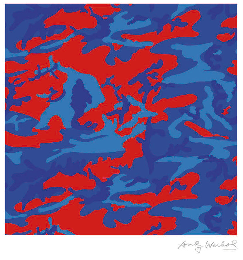 Andy Warhol, "Camouflage"